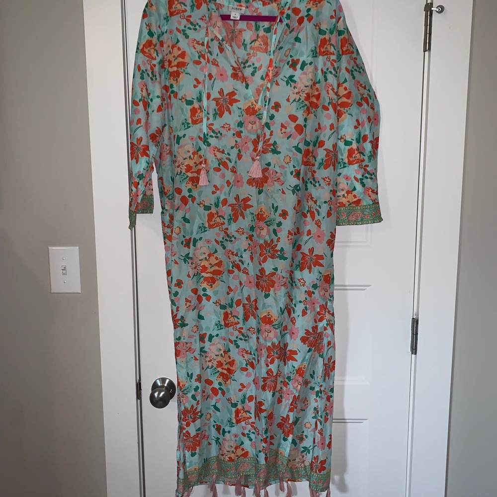 JCrew Kaftan coverup
